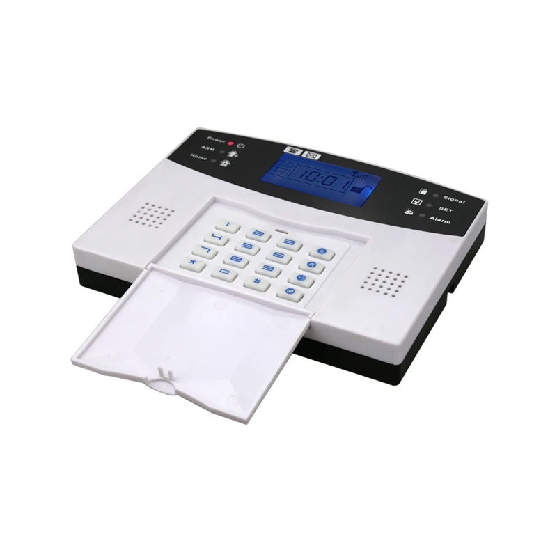 APP Control Home Alarm System English Spanish Russian Voice Smart Home GSM PSTN Burglar Alarm System 433MHz Remote Control