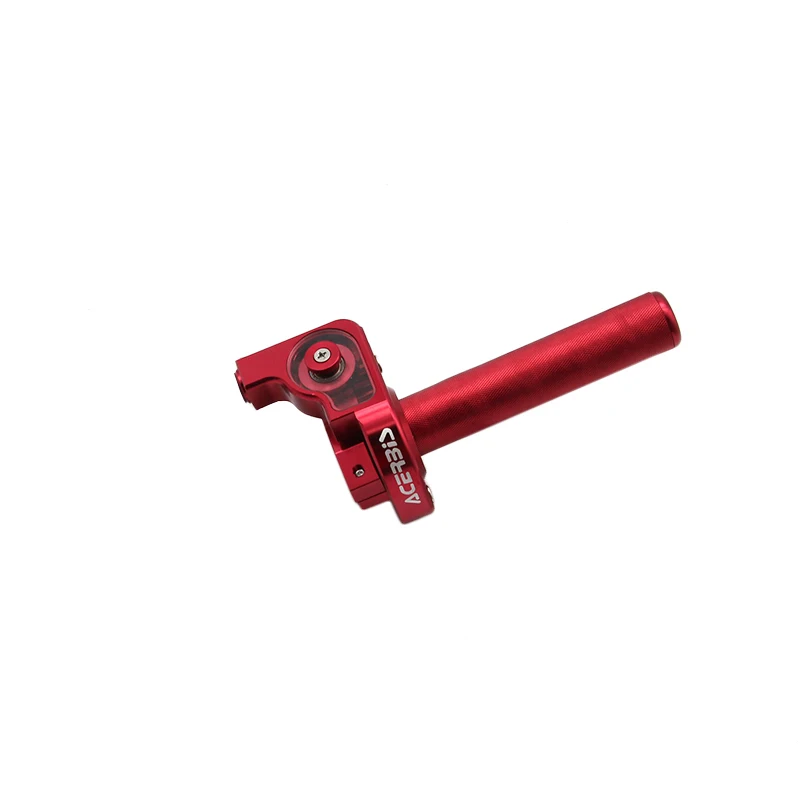 ZSDTRP алюминиевый 22 мм 6 цветов дроссельная заслонка поворотная ручка Быстрый Твистер универсальный чехол для KTM yamaha и других брендовых мотоциклов - Цвет: red
