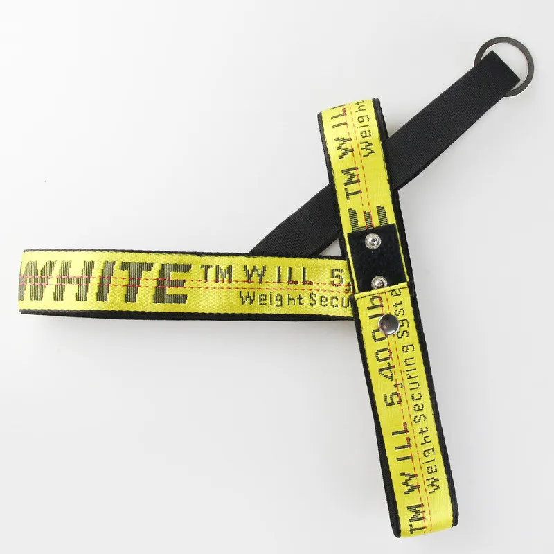 pet dog harness yellow (1)
