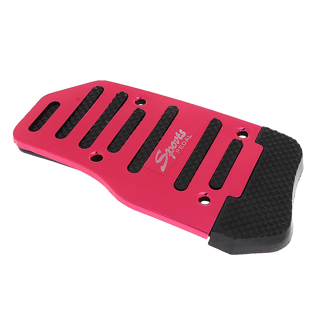 Brake Accelerator Sport NonSlip Pedal Pad Vehicle Automatic AT Car Red Creative and Fashionable Design