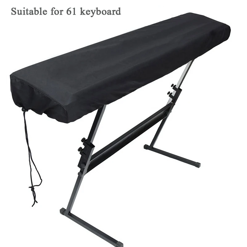 

Piano Keyboard Dustproof and Splashproof Opening 61 Key Keyboard Cover Dust Cover Drawstring Draw Keyboard Instrument Cover