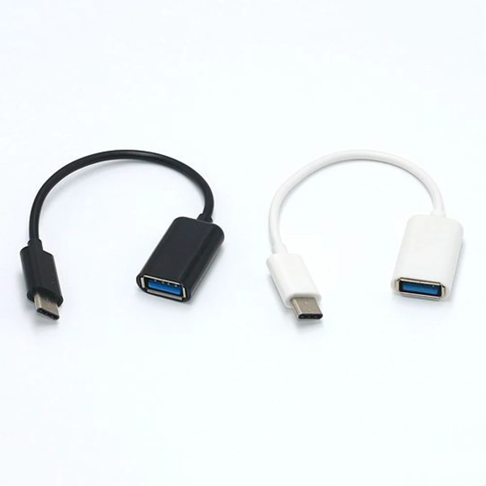 Type-C OTG Кабель-адаптер USB 3,1 type C штекер USB 3,0 A Женский OTG кабель для передачи данных адаптер 16 см EM88