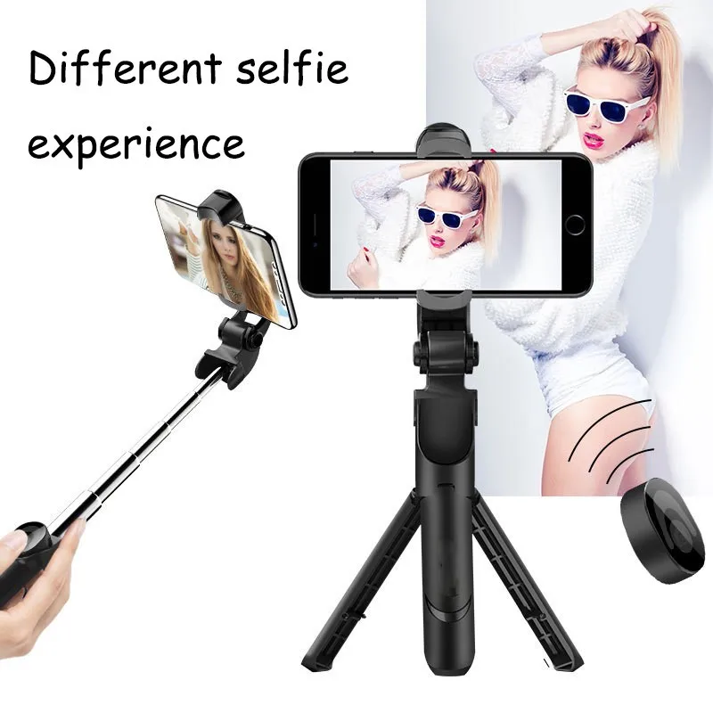 Mini Bluetooth Selfie Stick+Tripod Monopod stick self bluetooth selfiestick for smart phone Stick Extendable Stic | Электроника