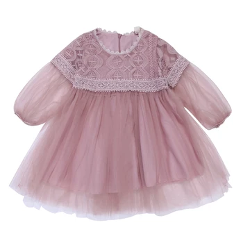 

Baby Girls Lace Xmas Party Tutu Mini Tiered Wedding Formal Dress Kids Baby Toddler Girl Clothing Flower Dress 0-3