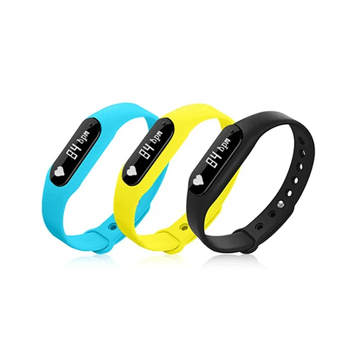 

Multifunctional Bluetooth IP65 Pedometer Heart Rate Monitor Smart Wristband Bracelet