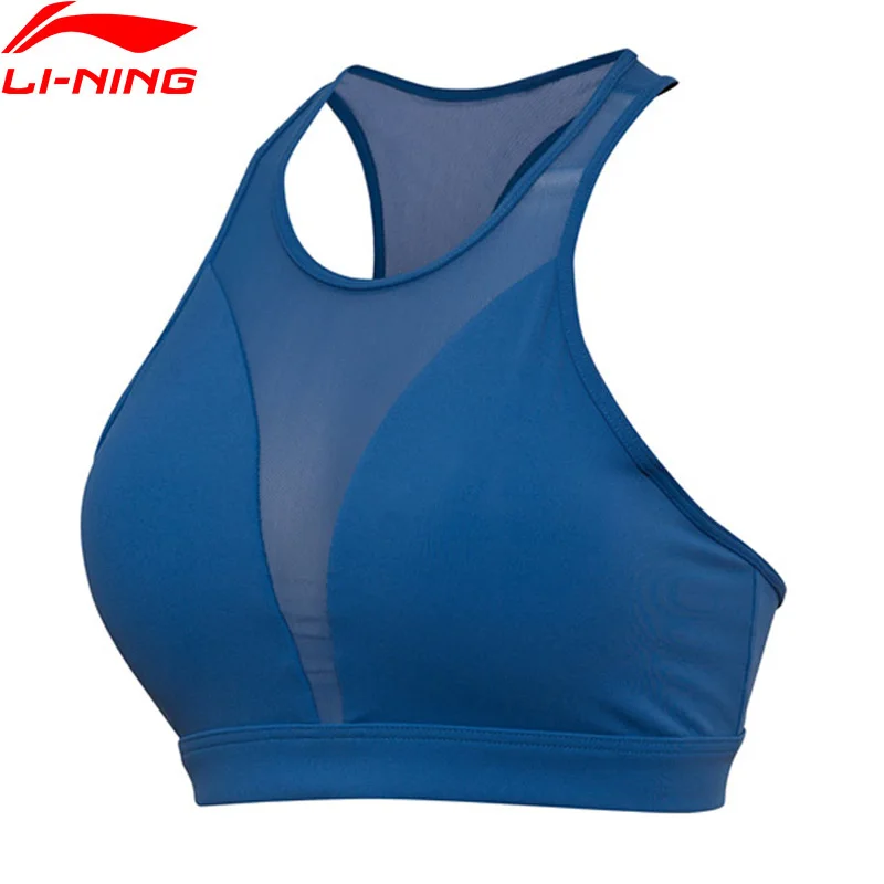 Li Ning Women Professional Sport Bra Breathable Tight Medium Support