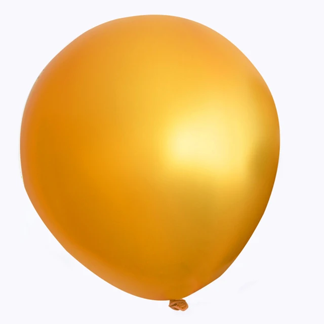1 шт. 18 дюймов 45 см латексные воздушные шары большие шары Детские игрушки воздушные шарики для свадебного украшения с днем рождения воздушные шары - Цвет: Gold