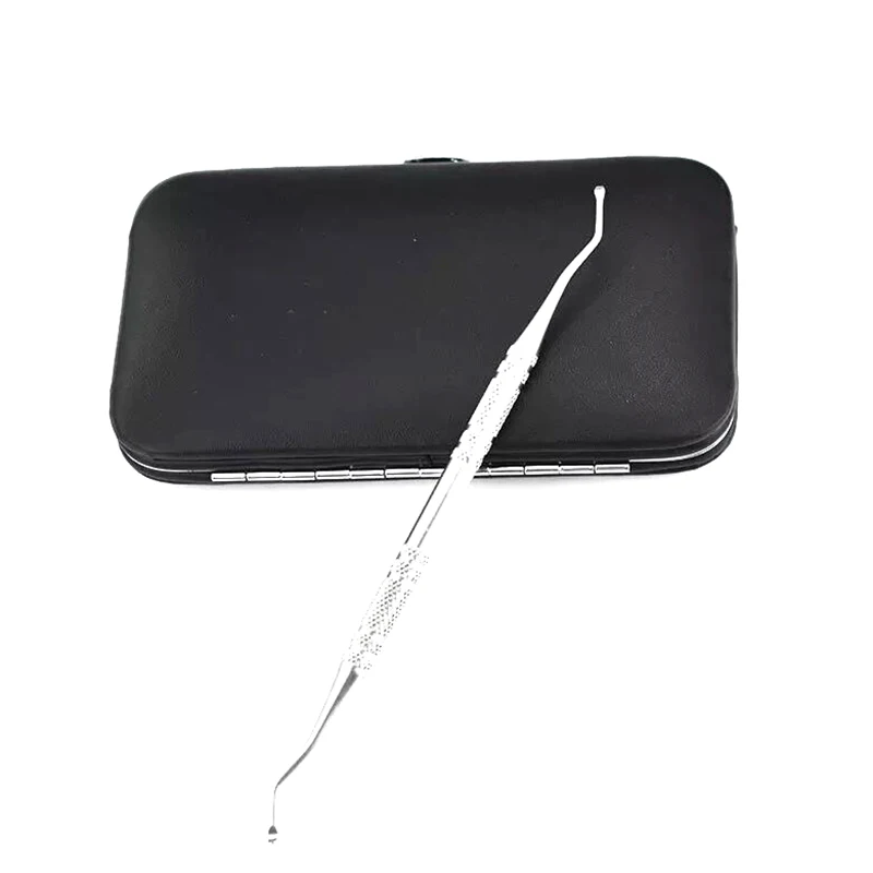 

New Double Ended Pedicure Tool Ingrown Toe Nail Lifter File Stainless Steel Ingrown Toenail Paronychia Podiatry Pedicure