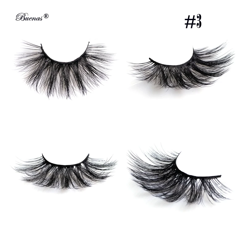 Buenas Pares Novos Cílios 25mm Super Longo 3d Minkfur Pestanas Falsas Falso Extensão Engrossar 50 2 Beleza e saúde