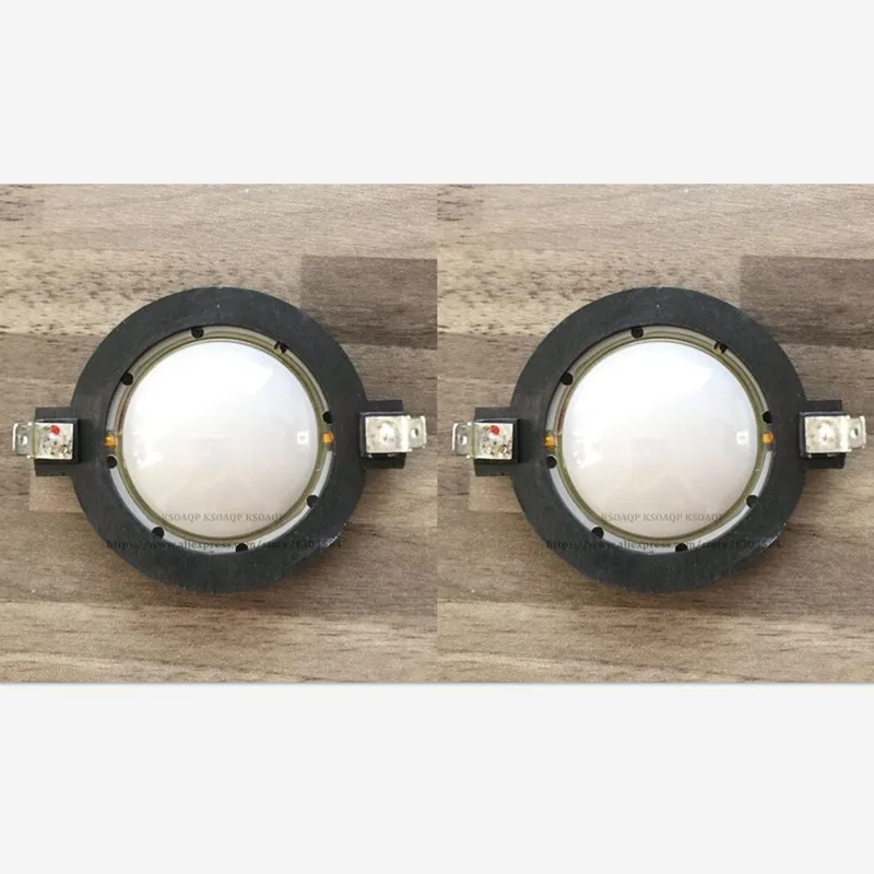 2pcs Tweeter Speaker Vice Coil Diaphragm Repair Kit Dome 44.4mm For