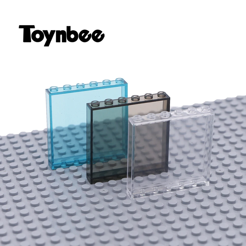 

Window Frame City Building Blocks 1x6x5 Glass Transparent Panel House Parts Wall MOC Bricks Toys Compatible LegoINGSlys 59350
