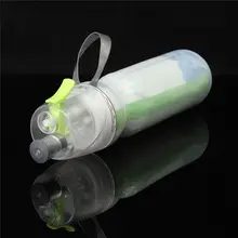 Doppel-deck Sportgetränk Spray Wasser Flasche Kälteisolierung Tasse Outdoor Fahrrad Radfahren Wandern Sport Gym Trinken Flaschen 500 ml