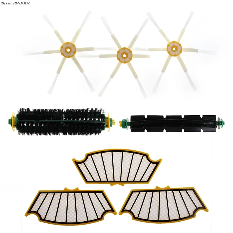 Набор фильтров кистей для IRobot Roomba 500 510 530 535 540 550 560 570 серии домашний инструмент