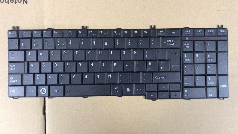 Клавиатура XLY для ноутбука TOSHIBA L750 L755 L770 L675 C660 C655 C650 UK | Компьютеры и офис