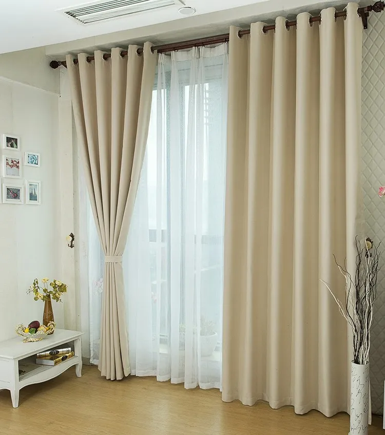 Плотные Шторы s для гостиной ткань шторы см 250*150 см сплошной цвет окна обработки конструкции DIY