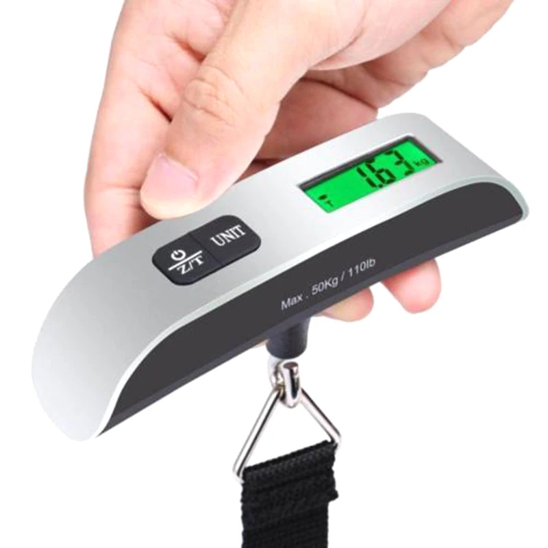 

Portable Luggage Scale Handheld LCD Display Scale with Hook for Outdoor Travelling BB55