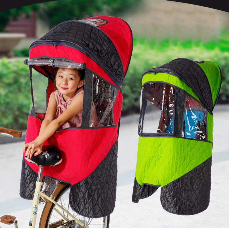 

AOXIN Bicycle Rear Child Seat Canopy Rear Canopy Four Seasons General Electric Bicycle Seat Baby Canopy
