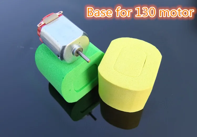 1 шт./лот K816 EVA Foam Micro DC мотор основание для нашего 130/180 двигателя цветной держатель