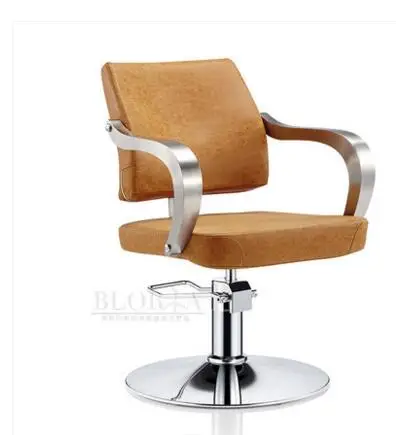 008Hair salon personalized hair chair. Hydraulic chair. 25113 Stainless steel handrail..2588