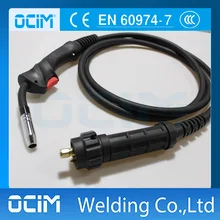 Черная ручка MB 15AK факел для MIG CO2 сварки 4 м длина