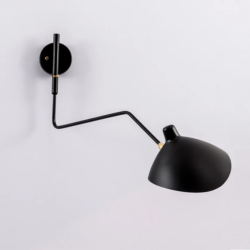 Настенный светильник Spider Serge Mouille, промышленные настенные лампы, креативные простые бра, настенные светильники для помещений, современный кухонный настенный светильник, лофт E27