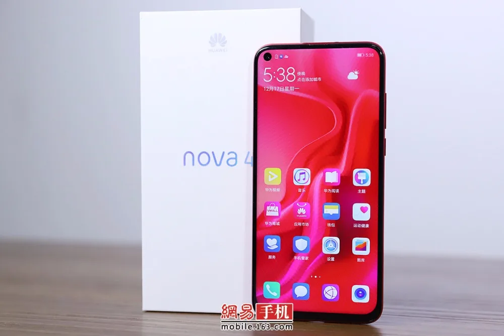 Смартфон huawei Nova 4 со склада, Google Play, обновление OTA, 8 ГБ, 128 ГБ, тройная камера, экран 6,4 дюйма, 3750 мАч, мобильный телефон на базе Android 9,0