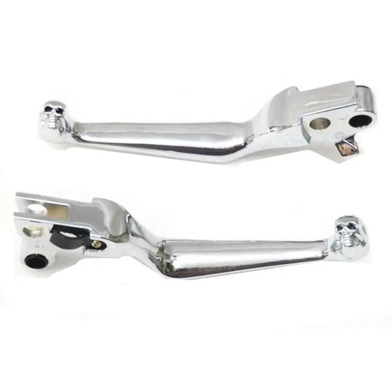 

Motorcycle Clutch Brake Skull Levers For Harley FLSTF Fat Boy Heritage Softail FXDWG Dyna Wide Glide