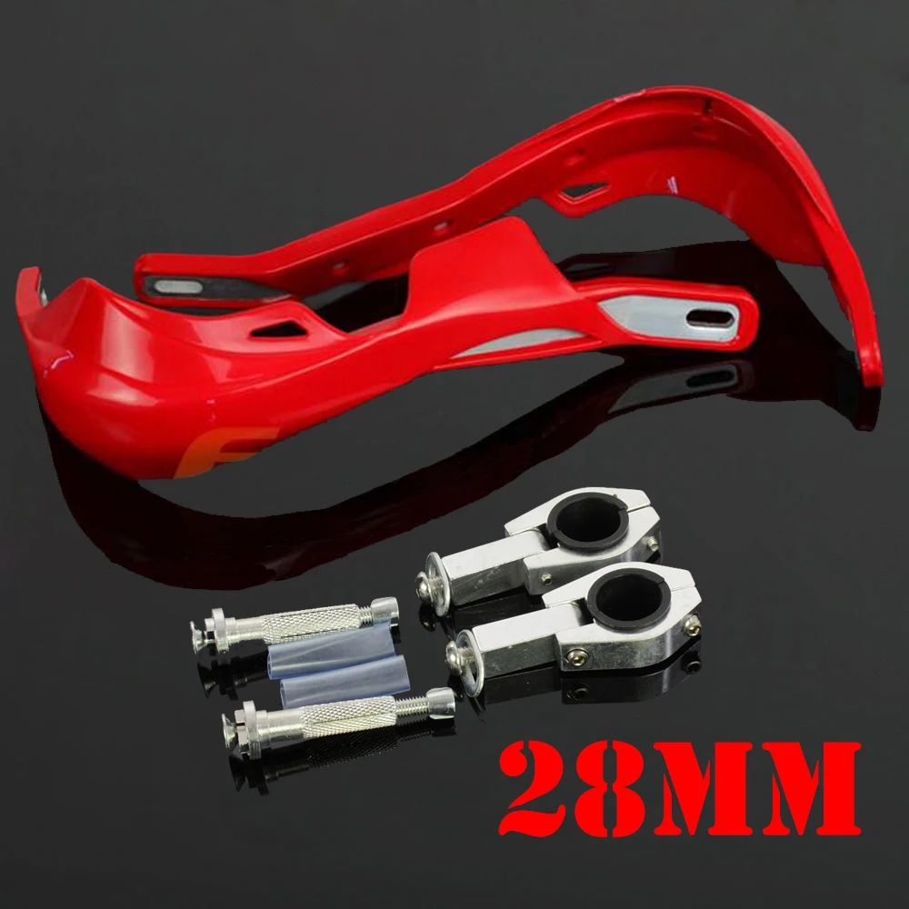 Красная рука гвардии рукавицы для Honda CR80 CR85 CRF110 CR125R CR250R CRF450 CR500R CRF150R CRF150F МО - Цвет: red