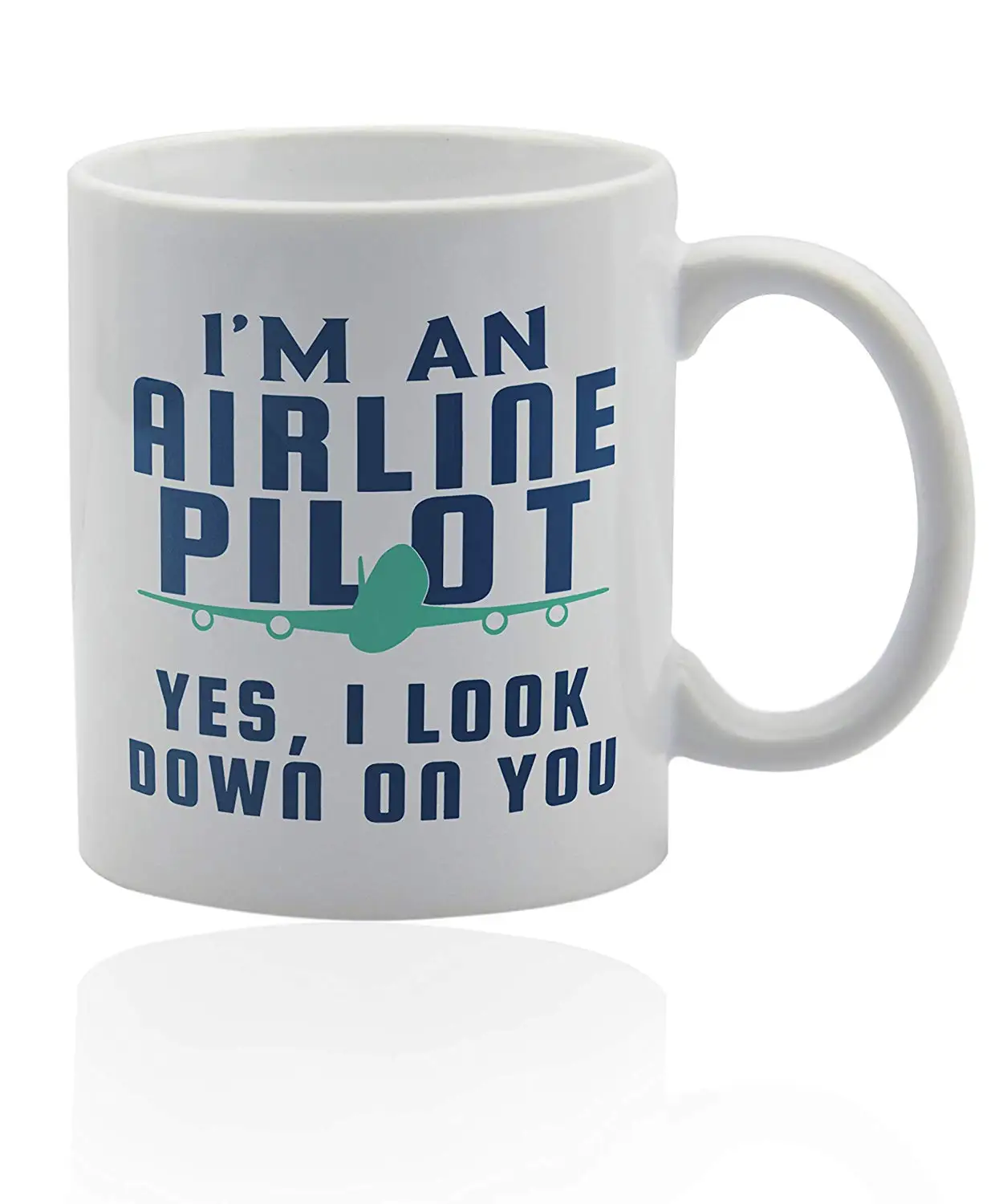 Авиакомпания pilot gifts 11 oz. белая керамическая чашка