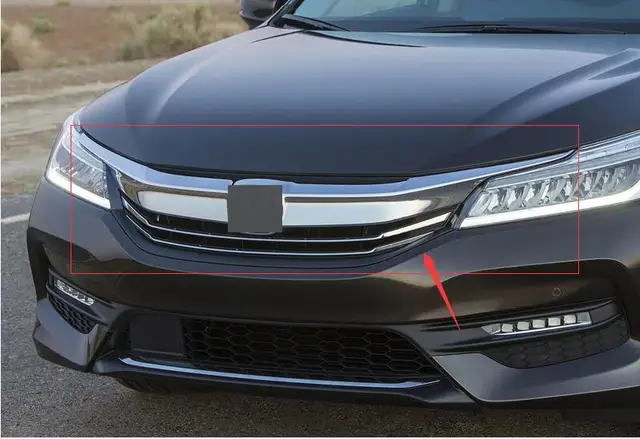 CABOHON Front Bumper Grille For Honda Accord 4Door Sedan