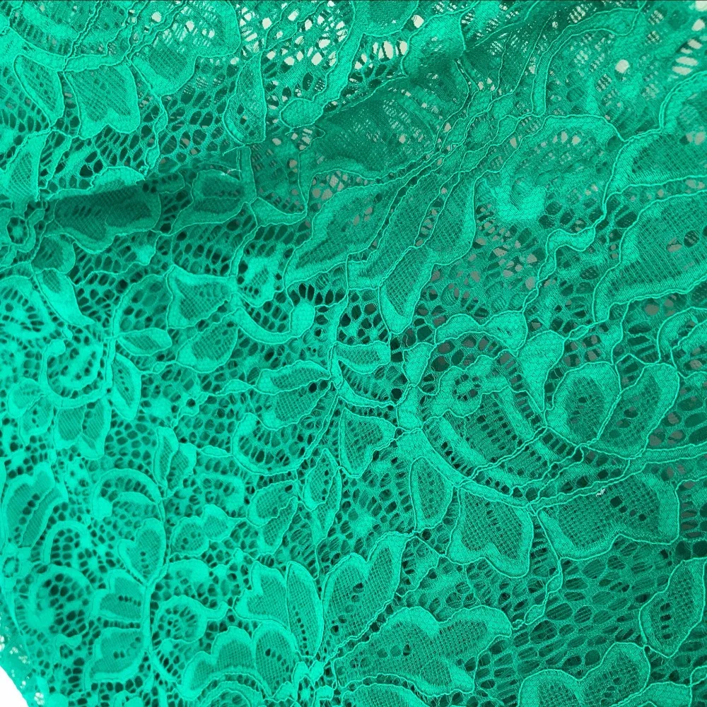 green stretch lace fabric, alencon lace fabric,vintage lace fabric