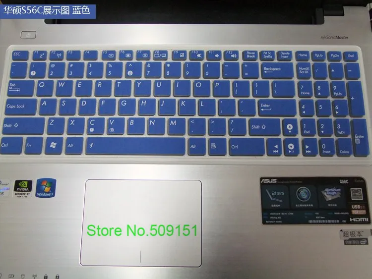 Защитный чехол для клавиатуры ноутбука Asus x550vx X550V X550CC X550VC X550VQ X550JX X550JD X550L X550LD 15 6