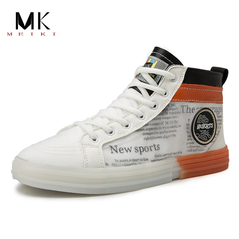MEIKI/Новинка сезон весна осень лето брендовая мужская повседневная парусиновая