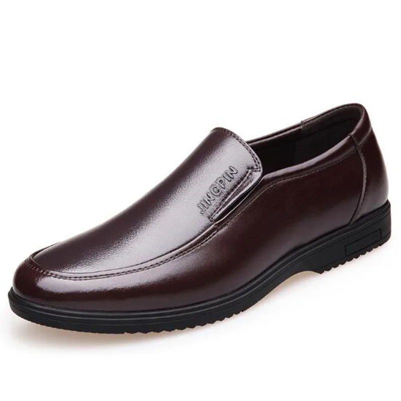 Zapatos Da Business Sapatos Hombre Escritório Vestido Dos De Desenhador Masculino Formal 2018 Novos brown Moda Couro Do Mão Flats Black À Homens Feitos HvnSqan
