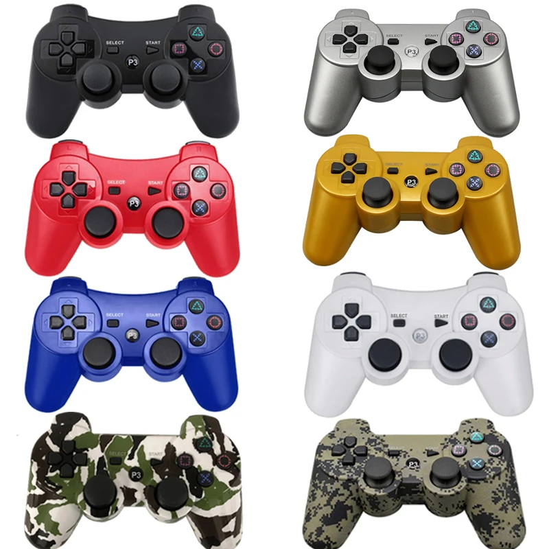 For SONY PS3 Controller Bluetooth Gamepad for PlayStation 3 Joystick Wireless Console for Sony Playstation 3 SIXAXIS Controle PC For SONY PS3 Controller Bluetooth Gamepad for PlayStation 3 Joystick Wireless Console for Sony Playstation 3 SIXAXIS Controle PC