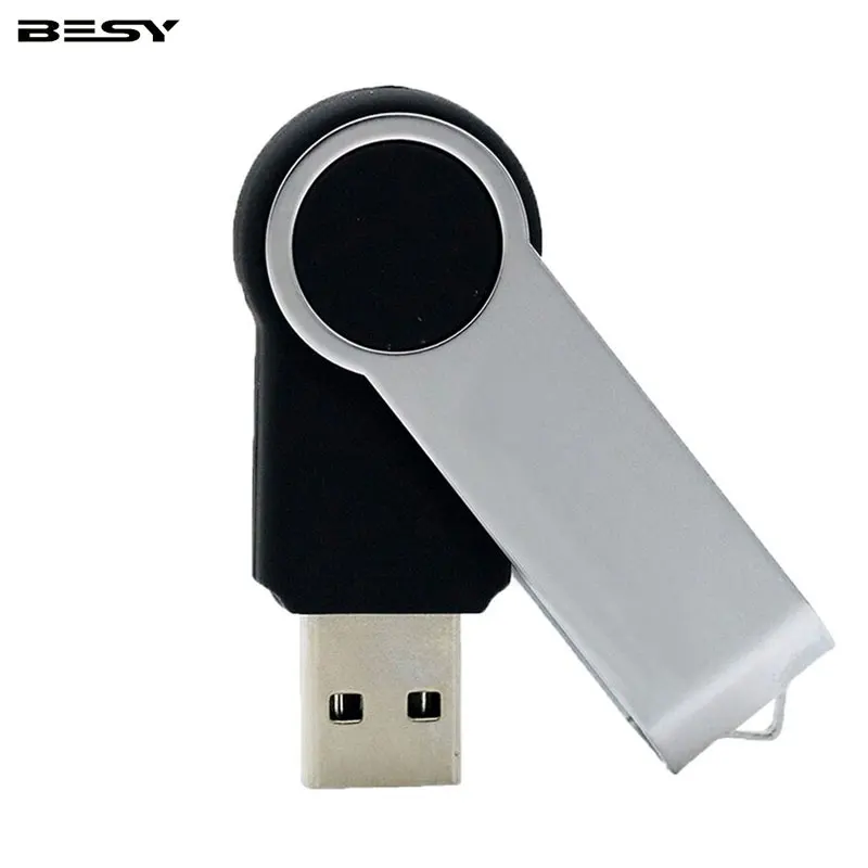 Металлическая USB флешка 64 ГБ 32 ГБ 16 ГБ 8 ГБ 25 ГБ высокоскоростной флеш-накопитель карта памяти usb флешка - Цвет: black