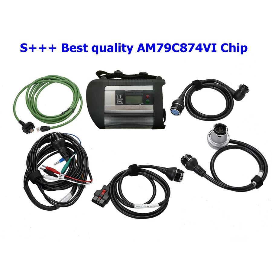 

S+++ Best quality AM79C874VI Chip MB STAR C4 MB SD Connect Compact 4 Diagnostic Tool with WIFI Function (Without HDD)