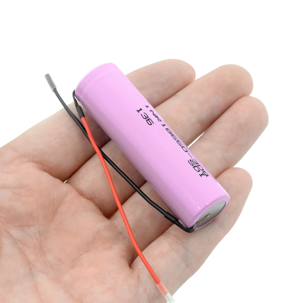 

INR18650 30A discharge Li ion 18650 30Q Rechargeable batteries Li-ion 3.7v lithium batteries 3000mAh 18650 battery +DIY Cables