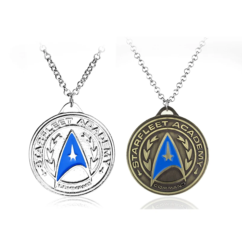 Movie Star Trek Starfleet Academy Metal Necklace