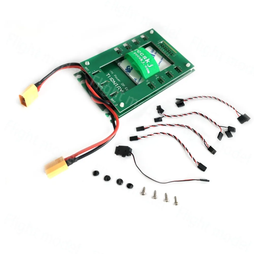 1 шт. сервосекционная плата 4 8 12 6 в Mini Power DP Eco 0 30A с двойным входным проводом