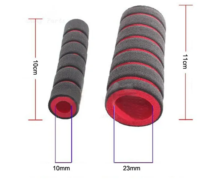 2 набора, универсальные губчатые насадки на руль, рукоятки, высокая плотность, губка для руля