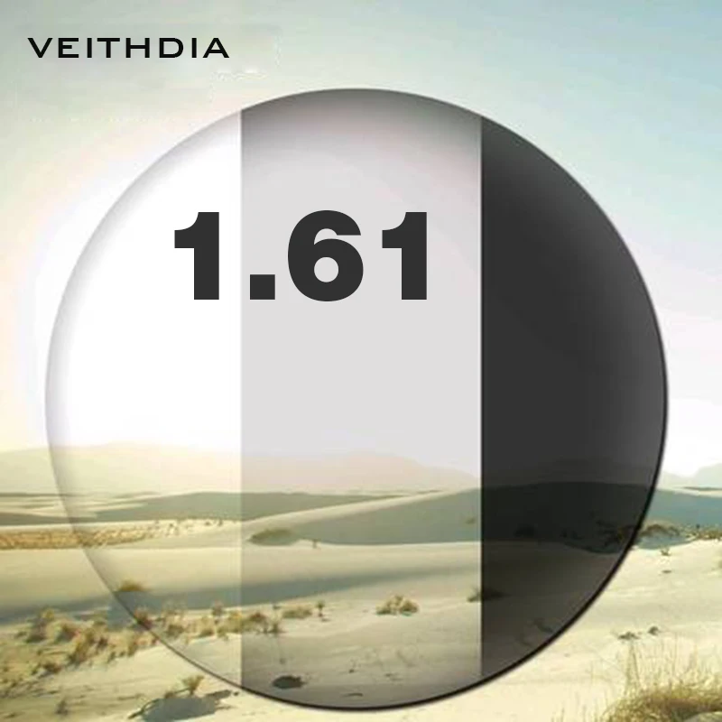 Фотохромная асферическая линза veithdia индекс 1 61 для близорукости 4 00-6 00