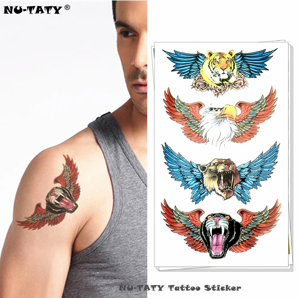 Nutaty Airforce Top Gun Signs Temporary Tattoo Body Art Flash Tattoo