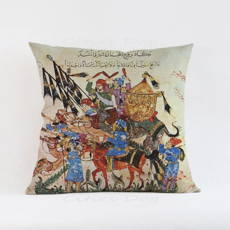 الدينية جدارية نمط نمط الديكور للمنزل المعيشة وسادة غطاء وسادة حالة مكتب متجر كرسي مقعد أريكة ل صديق هدية