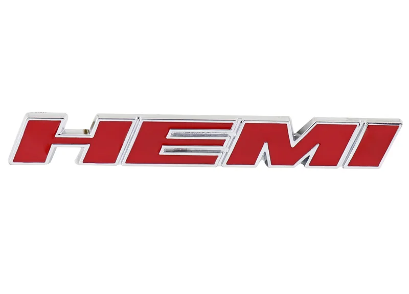 Хромированный красный HEMI для Ram 1500 зарядное устройство Challenger 300C заводская