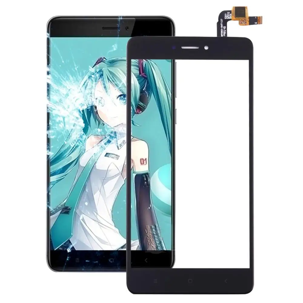 Сенсорный экран для Xiaomi Redmi Note 4X стеклянная панель сенсорная переднее внешнее