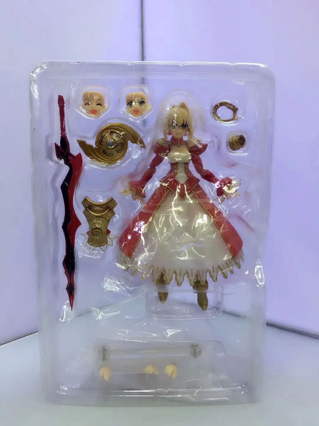 Фигурка аниме Fate Stay night Fate/Extella Saber Figma 370 Нерон Клавдий BJD Игрушки модели|Игровые