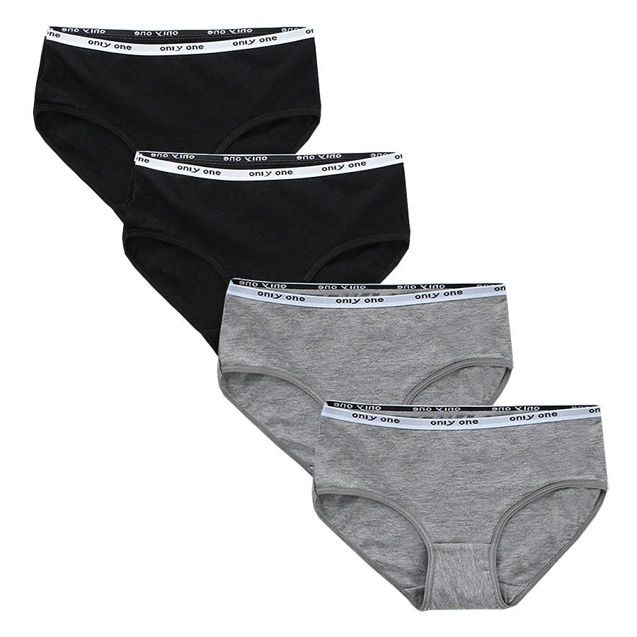 

4Pcs/Lot Children Panties 10-14Years Old Cotton Resilience Soft Little Girl's Big Girl's teen summer Teens Teenage Solid Color