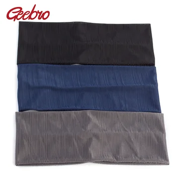 

Geebro Women's Elastic Flat Headband Summer Fashion Soft Breathable Plain Headbands For Girls Stretch Turban Hair Accessories