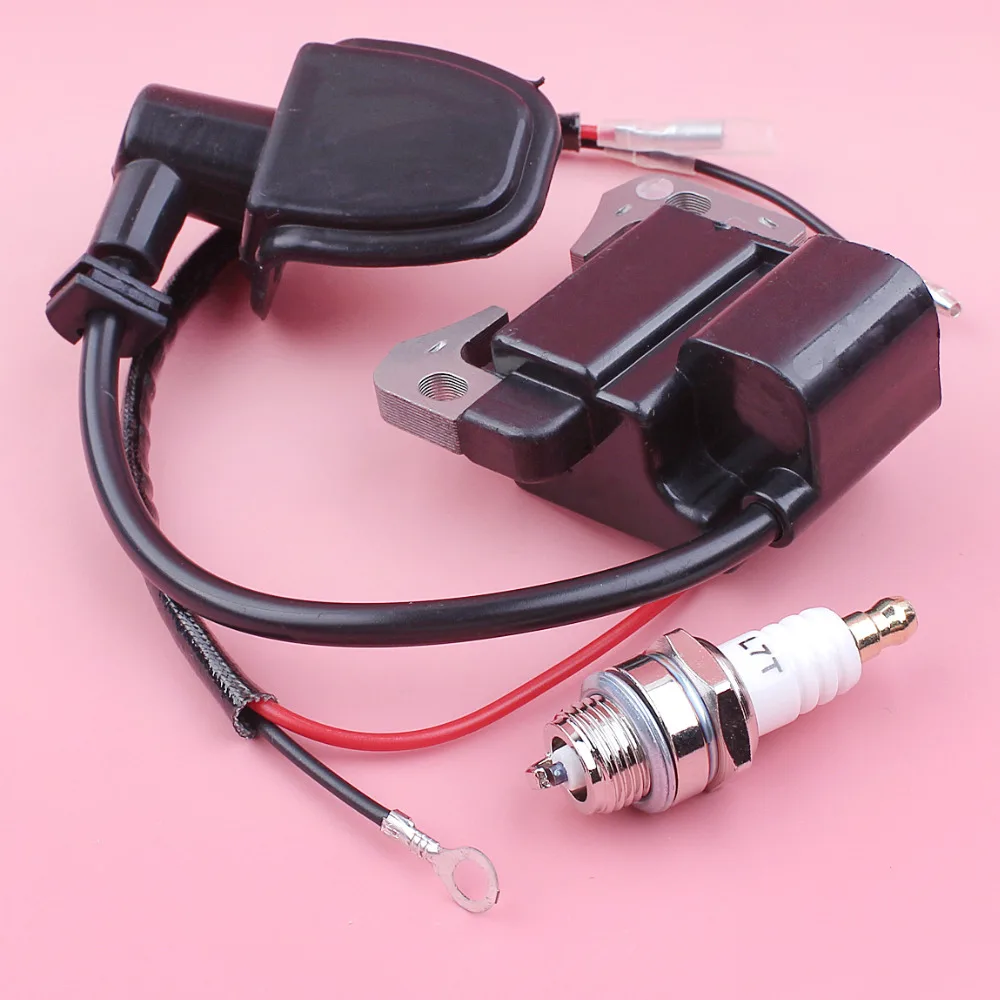 Ignition Coil Module Spark Plug Kit For Robin NB411 EC04 BG411 CG411 Trimmer Brush Cutter Engine Motor Part Ignition Coil Module Spark Plug Kit For Robin NB411 EC04 BG411 CG411 Trimmer Brush Cutter Engine Motor Part
